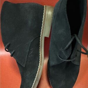 Hush Puppies Black Suede Women's Ank